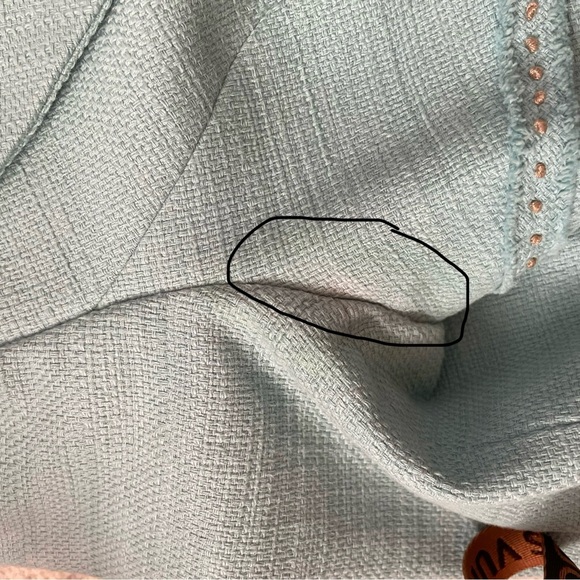 Classiques Entier Robin’s Egg Blue Blazer with Button/Snaps - Picture 14 of 14